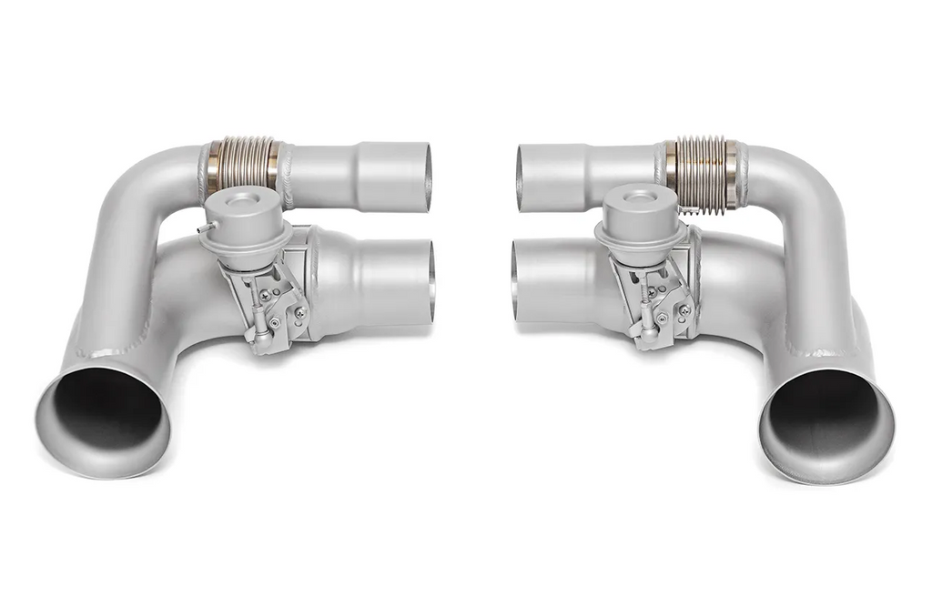 ドゥエルテック ボディーボード Dueltec silencer Center Muffler Bypass for Porsche 997 GT3 | Flat 6 Motorsports