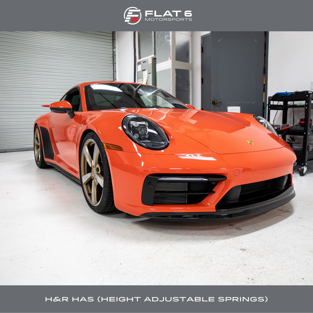 H&R VTF Adjustable Lowering Springs w/ PASM | Porsche 718 Cayman S (17-23) (23006-1) main image 0