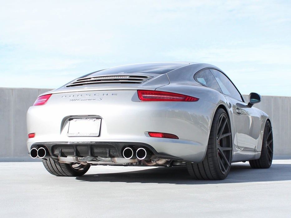 aFe Stainless Steel Cat-Back Exhaust System (Carrera S 991.1) - Flat 6 Motorsports - Porsche Aftermarket Specialists 