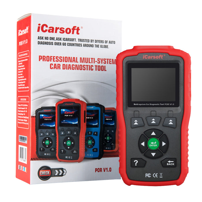 iCarsoft - POR V1.0 Oil Service Reset & Multi System Diagnostic Tool (981 Cayman & Boxster)