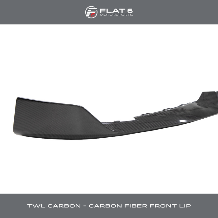 TWL Carbon - Carbon Fiber Front Lip (Taycan)