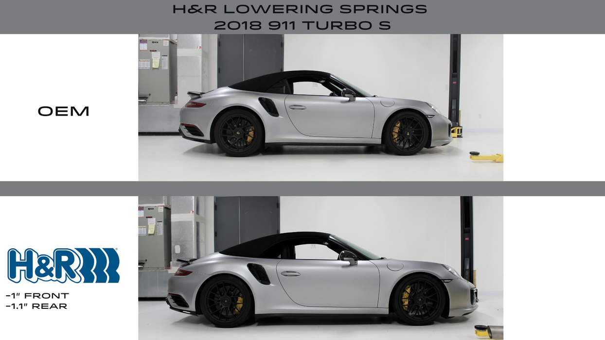 H&R Sport Springs (991 Turbo)