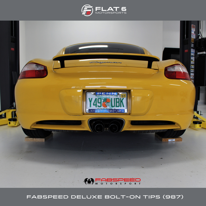 Fabspeed Deluxe Bolt-On Tips (Cayman / Boxster 987)