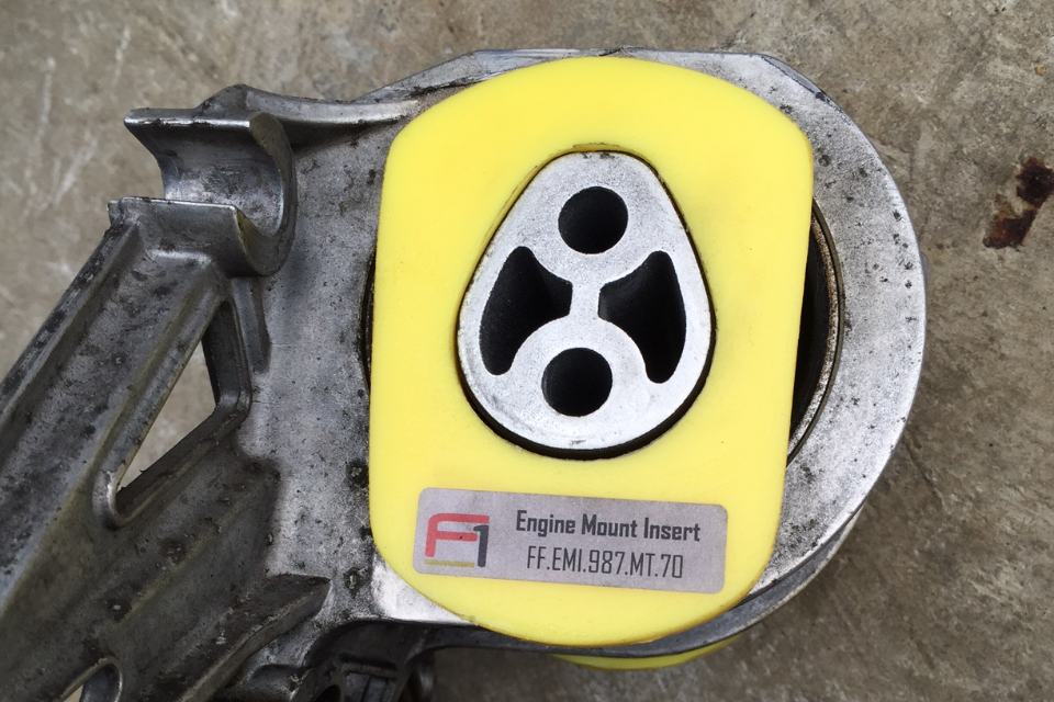 Function-First Engine Mount Insert (981 Cayman / Boxster)