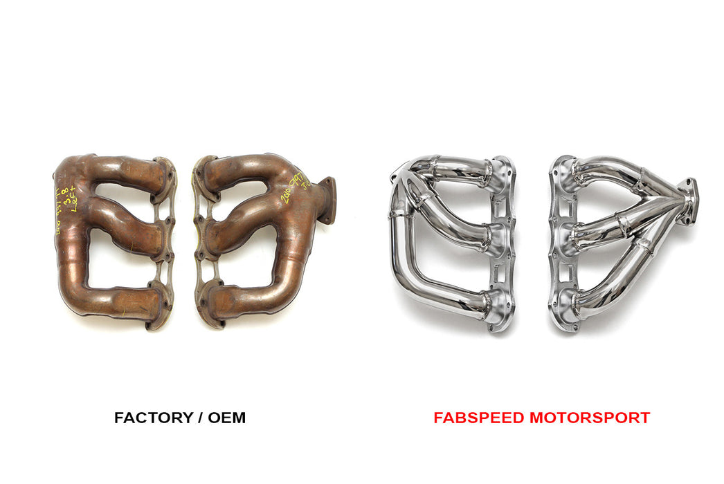 Fabspeed Sport Headers (997.2 Turbo) - Flat 6 Motorsports - Porsche Aftermarket Specialists 