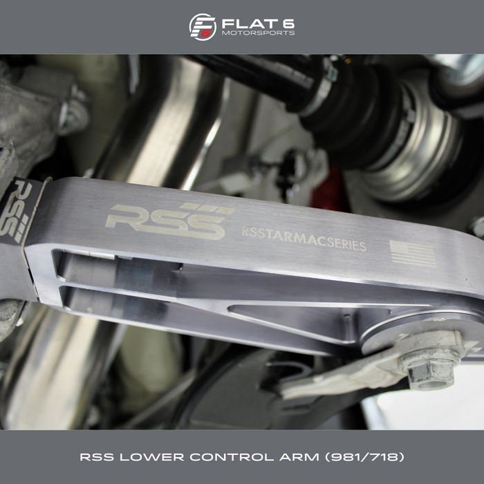RSS Tarmac Series Lower Control Arms (Cayman / Boxster 718)