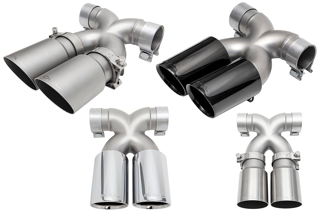Soul Performance Products - Bolt-On X-Pipe With Tips (Cayman / Boxster