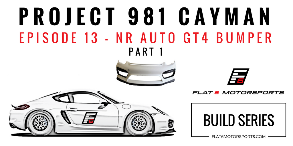 Project 981 Cayman - NR Auto GT4 Front Bumper (Episode 13)