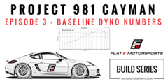 Project 981 Cayman - Baseline Dyno Runs (Episode 3)