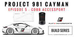 Project 981 Cayman - Cobb Accessport (Episode 5)