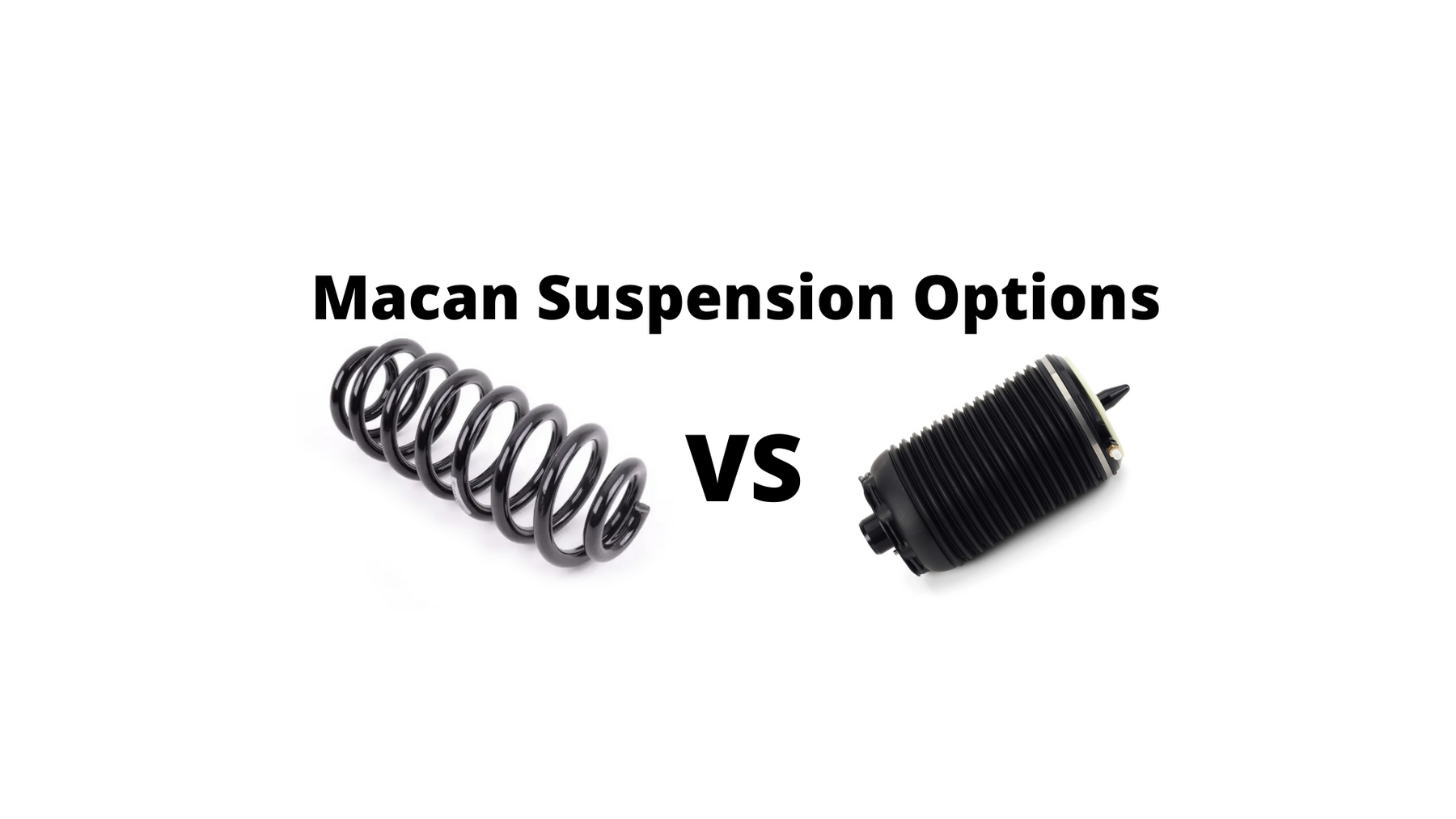 Macan Suspension Options: Lowering 101