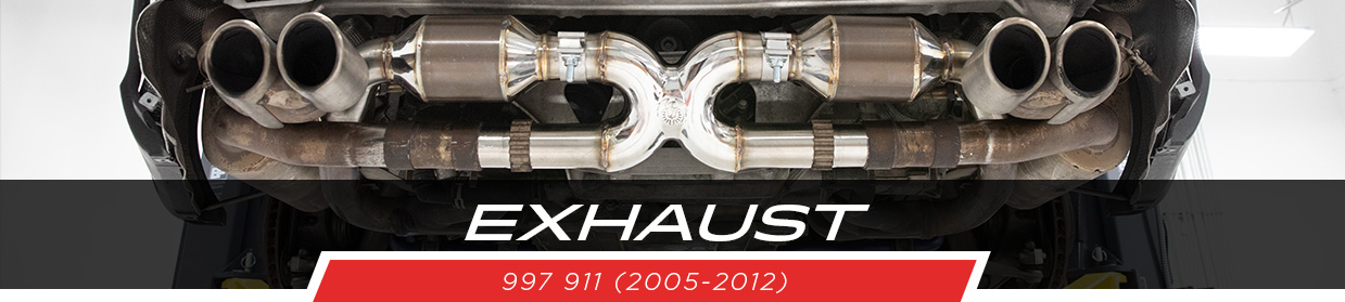 Flat 6 Motorsports 997 Exhaust system