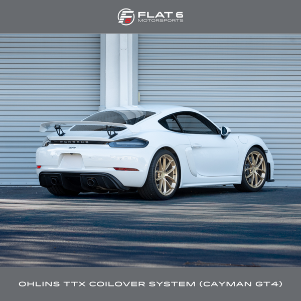 Ohlins TTX Pro Coilover System (718 Cayman GT4)
