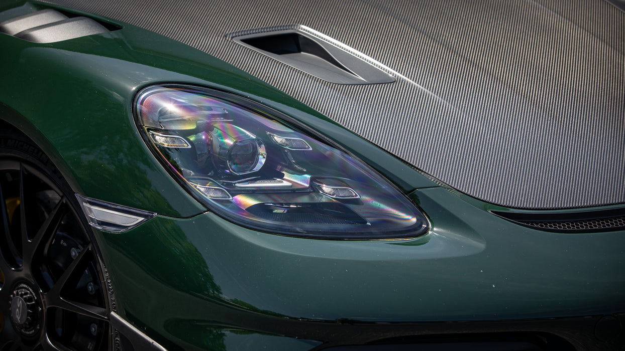 TWL Carbon - PDLS+ Style LED Headlights (Cayman / Boxster 718)