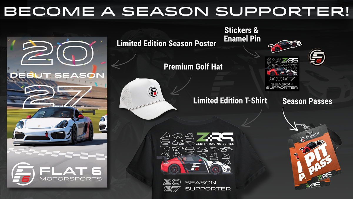 Flat 6 Motorsports - Racing Sponsor