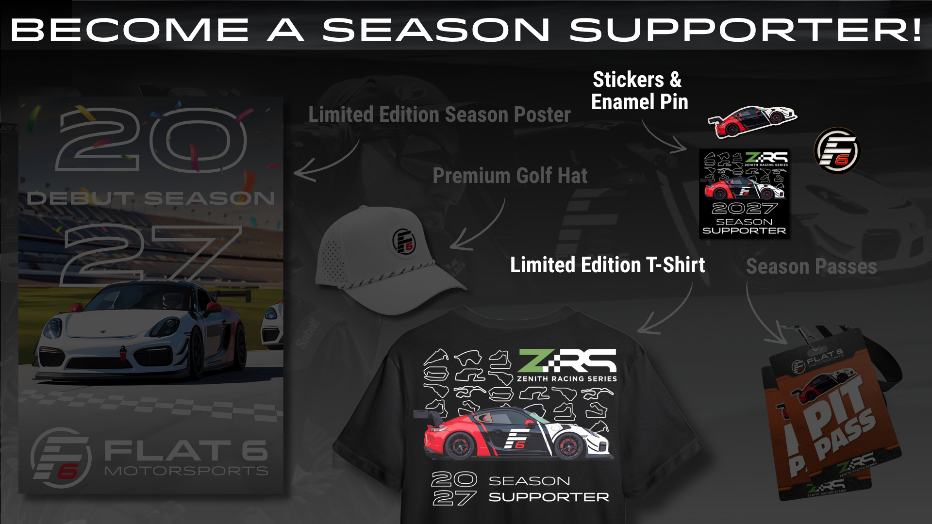 Flat 6 Motorsports - Racing Sponsor