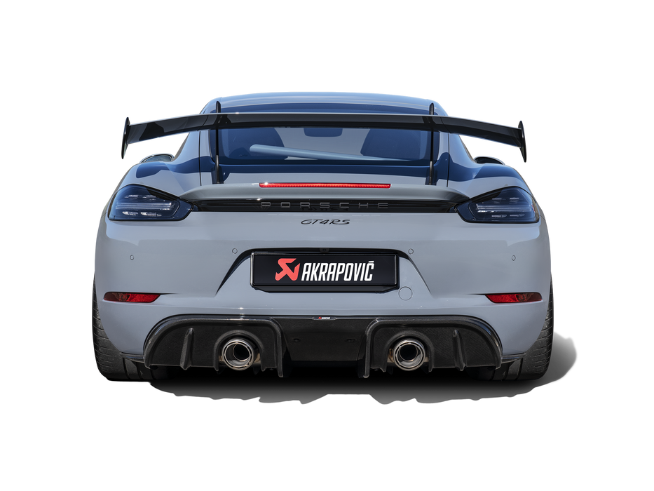 Akrapovic Titanium Race Slip-On Exhaust System (718 GT4 RS)