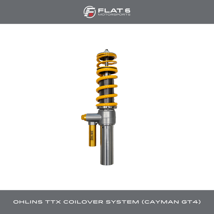 Ohlins TTX Pro Coilover System (Cayman GT4)