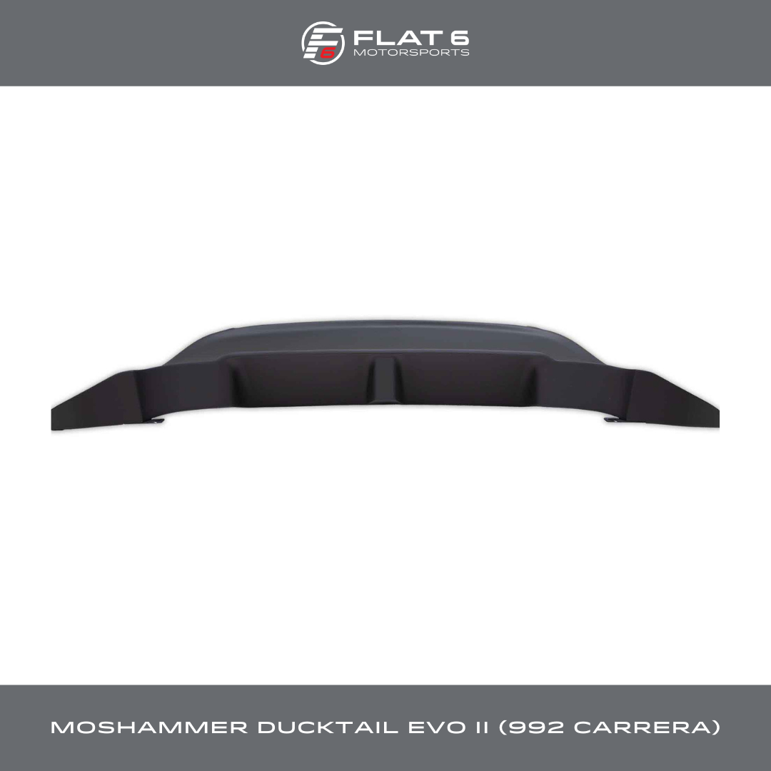 Moshammer Ducktail Spoiler for 992 Porsche | Flat 6 Motorsports