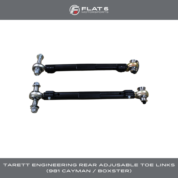 Tarett Engineering Rear Toe Control Arms (981 Cayman / Boxster)