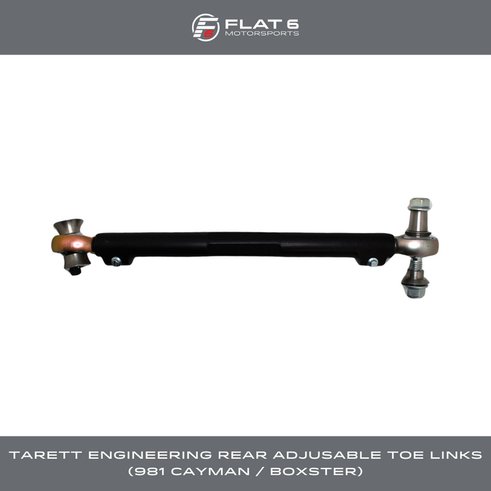 Tarett Engineering Rear Toe Control Arms (981 Cayman / Boxster)