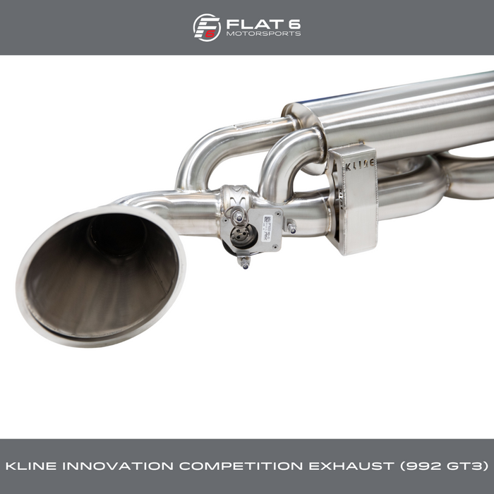 Kline Innovation Competition Exhaust System Package (992 GT3)