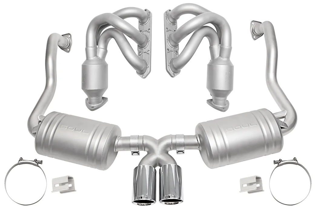 Soul Performance Products - Full Street Exhaust System (00-04 986 Boxster / S)