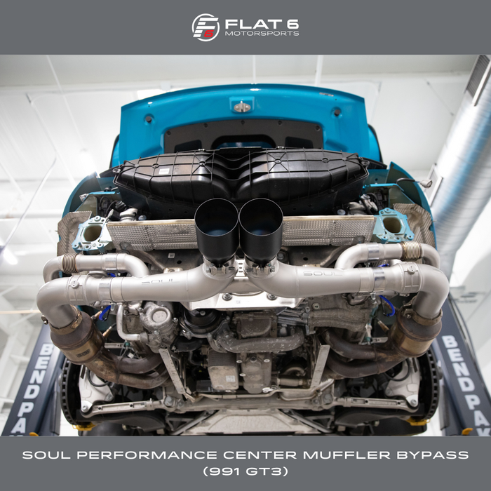 Soul Performance Products - Center Muffler Bypass (991 GT3)
