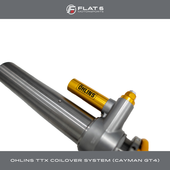 Ohlins TTX Pro Coilover System (Cayman GT4)