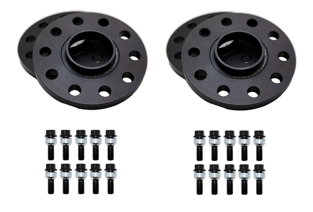 Flat 6 Motorsports - Wheel Spacer Kit with Bolts 7mm/15mm (Boxster / Cayman 987, 996, 997, 981, 991, Panamera)