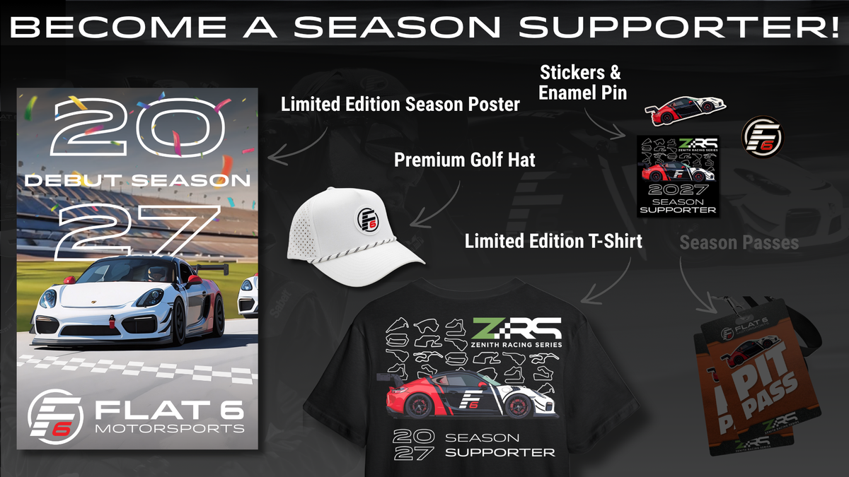 Flat 6 Motorsports - Racing Sponsor