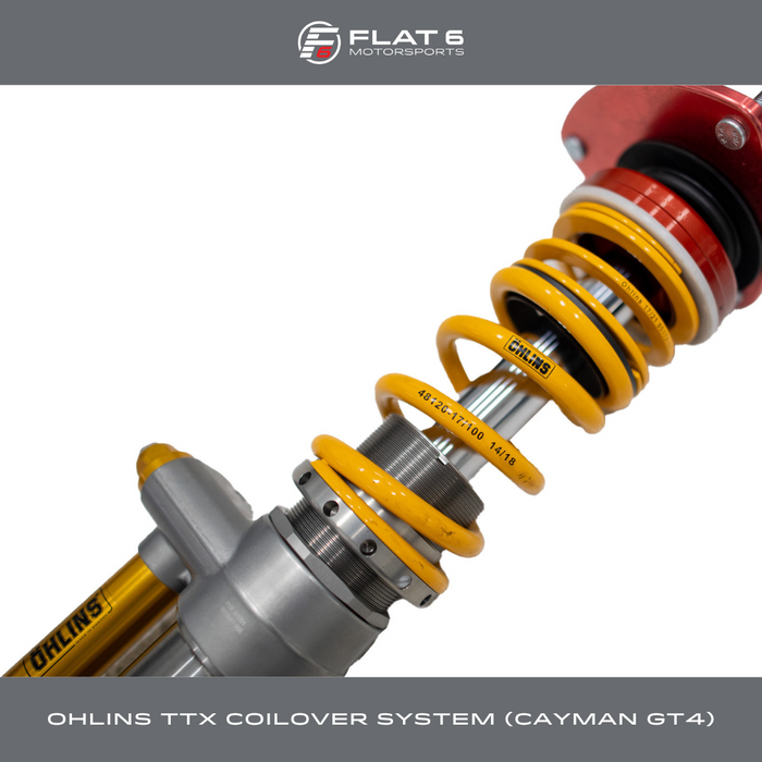 Ohlins TTX Pro Coilover System (Cayman GT4)