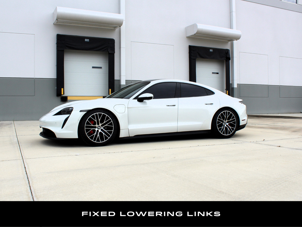 Taycan Fixed/Adjustable Lowering Links Flat 6 Motorsports
