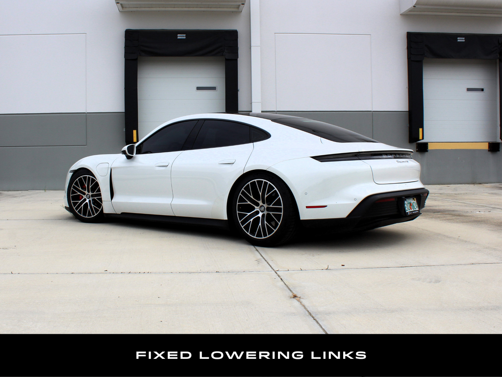 Taycan Fixed/Adjustable Lowering Links Flat 6 Motorsports