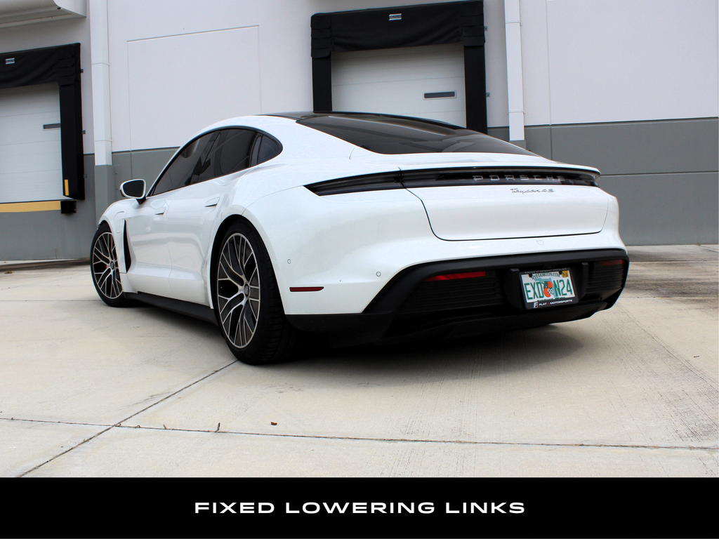 Taycan Fixed/Adjustable Lowering Links Flat 6 Motorsports