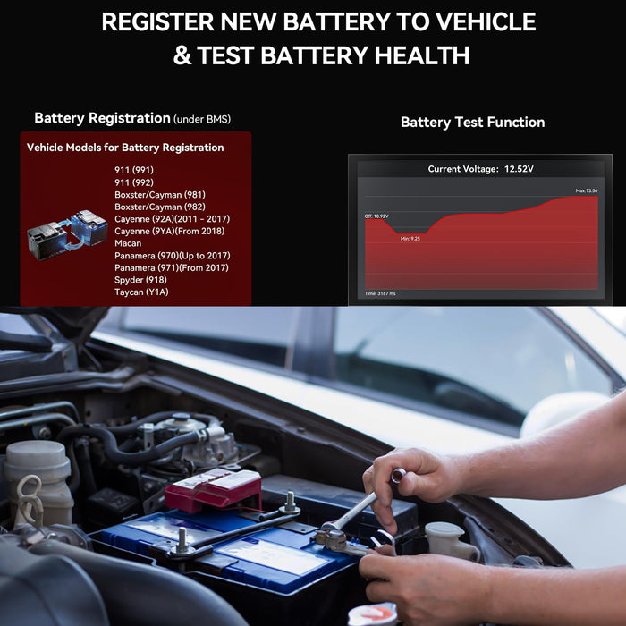 iCarsoft - POR V4.0 Oil Service Reset & Multi System Diagnostic Tool (Macan)