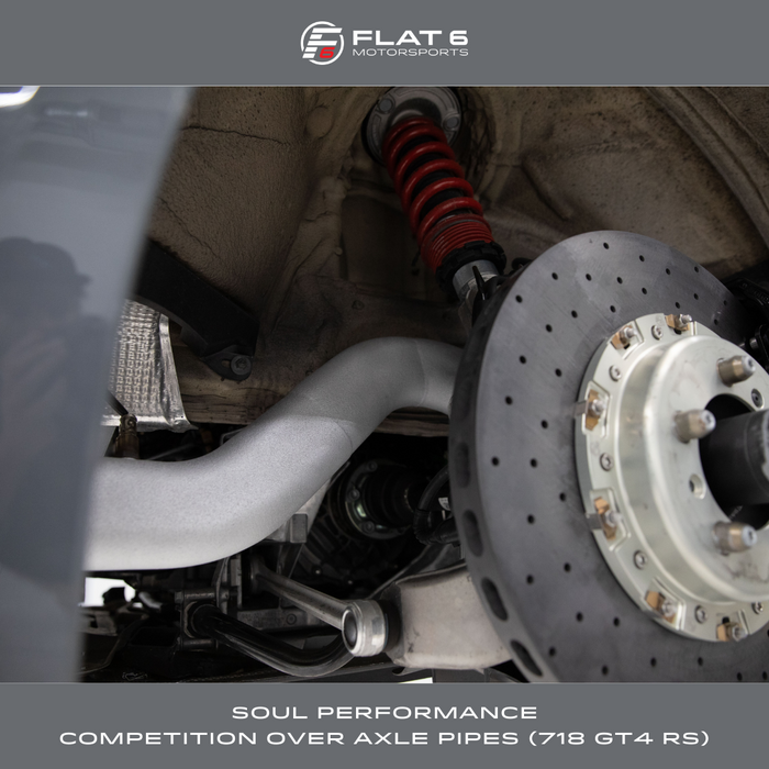 Soul Performance Products - Competition Over Axle Pipes (718 GT4 RS)