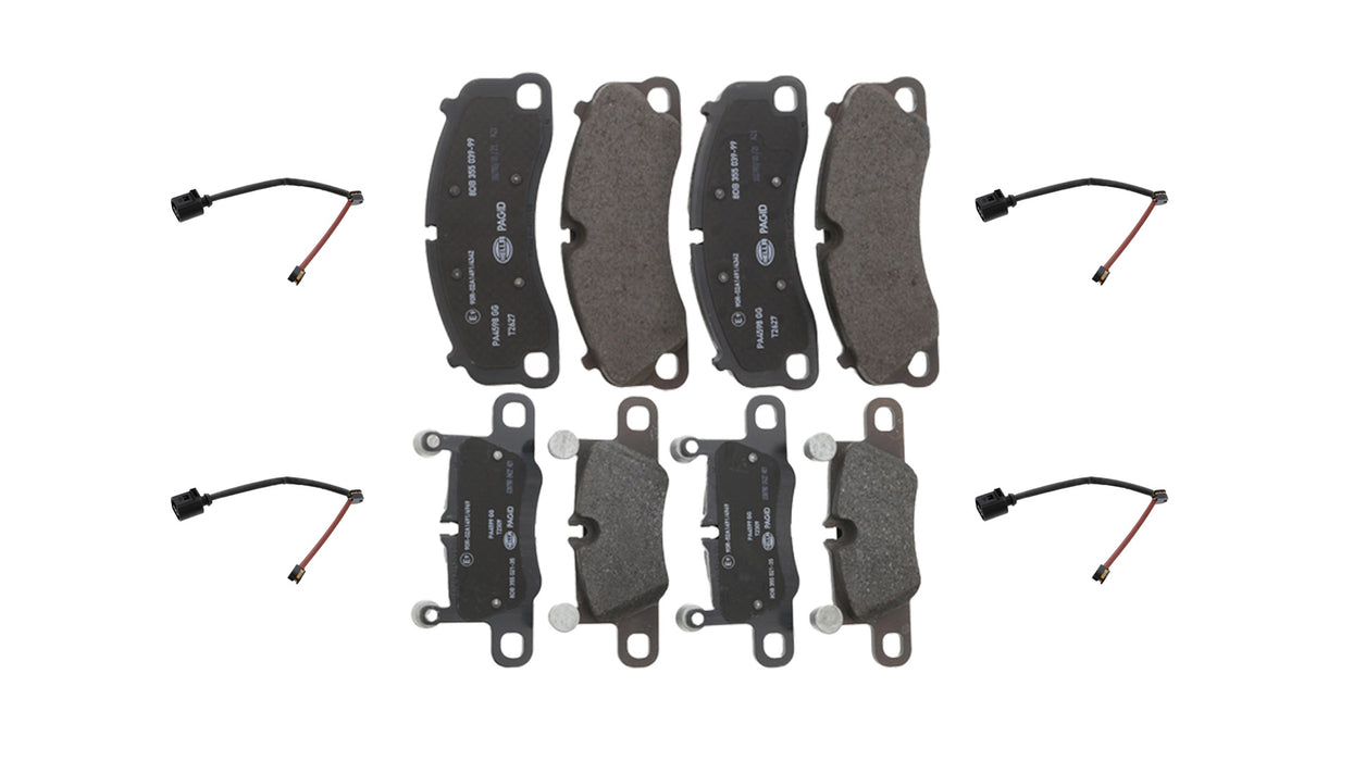 Flat 6 Motorsports - Complete OEM Brake Replacement Kit (992 Carrera Base/T)