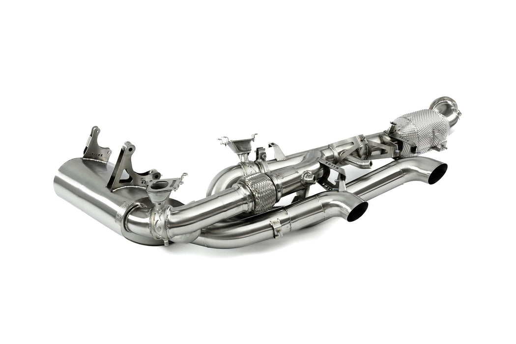 Kline Innovation Valvetronic Exhaust System (992.2 Carrera GTS) - Flat 6 Motorsports - Porsche Aftermarket Specialists 