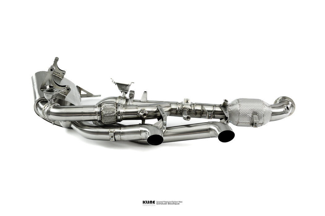 Kline Innovation Valvetronic Exhaust System (992.2 Carrera GTS) - Flat 6 Motorsports - Porsche Aftermarket Specialists 