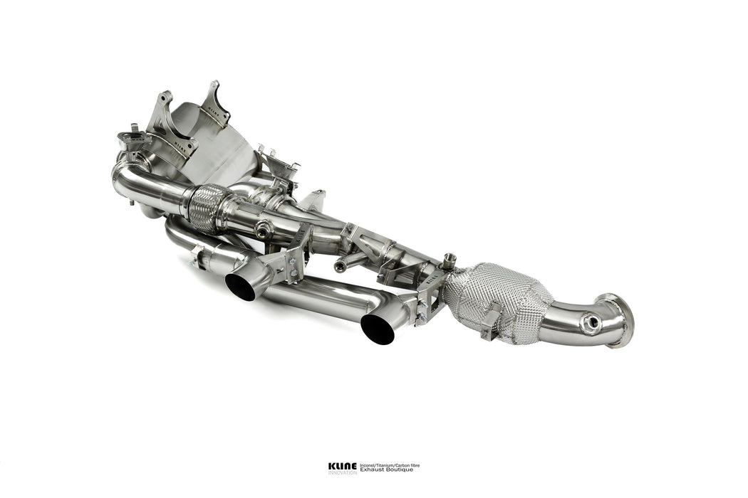 Kline Innovation Valvetronic Exhaust System (992.2 Carrera GTS) - Flat 6 Motorsports - Porsche Aftermarket Specialists 