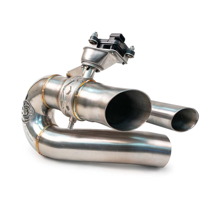 Fabspeed Valved Side Muffler Bypasses (992.2 Turbo)