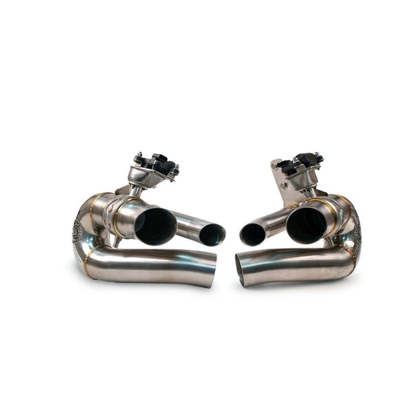 Fabspeed Valved Side Muffler Bypasses (992.2 Turbo)