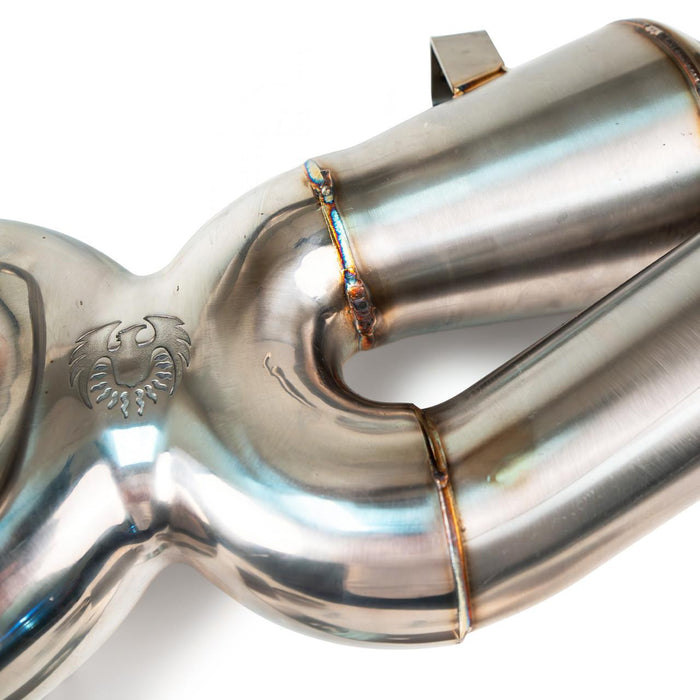 Fabspeed Sport Cat Megaphone X-Pipe (992.2 Turbo)