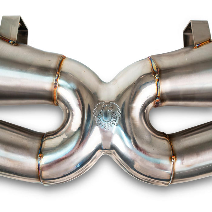 Fabspeed Sport Cat Megaphone X-Pipe (992.2 Turbo)