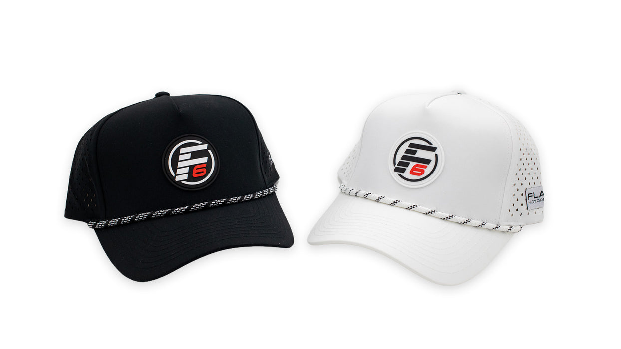 flat 6 golf hat