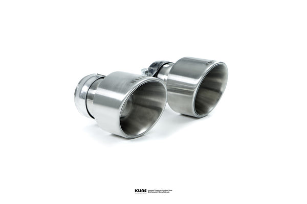 Kline Innovation Valvetronic Exhaust w/ Over Axle Pipes (718 GT4 / Spyder / GTS 4.0)