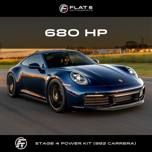 Flat 6 Motorsports - Stage 4 680HP Power Kit (992 Carrera)