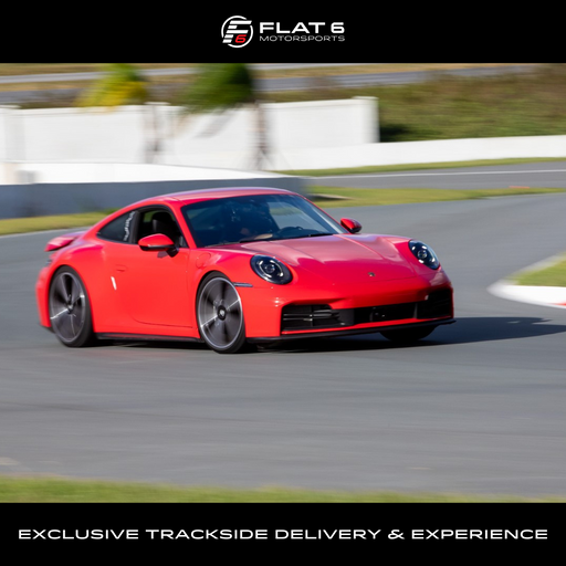 Flat 6 Motorsports - Exclusive Trackside Delivery & Experience