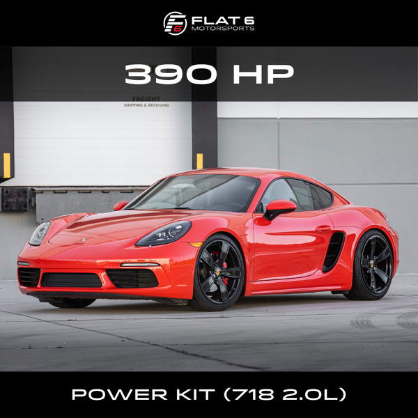 Flat 6 Motorsports - 390 HP Power Kit (718 2.0L)